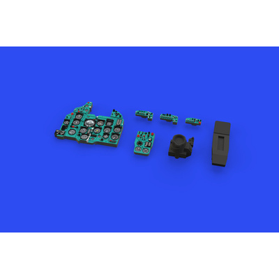 644091 Eduard 1/48 Приборная доска цветная для M-21R LööK