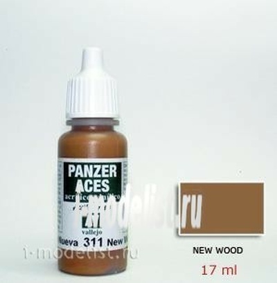 70311 Vallejo Краска акриловая `Panzer Aces` Новое дерево/New wood  