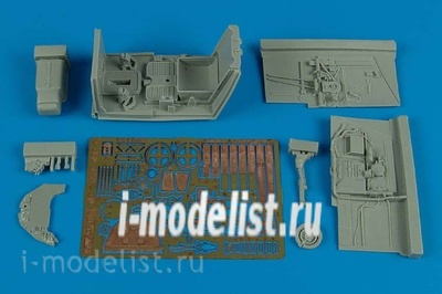 2144 Aires 1/32 Набор дополнений Bf 109GF-2/F-4 cockpit set