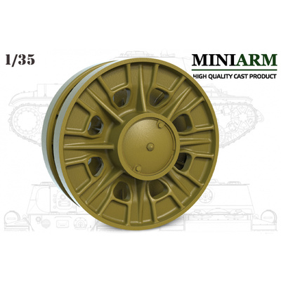 35227 Miniarm 1/35 КВ-1/8/9/Т Опорные катки с круглой ступицей (Обр. 42г)
