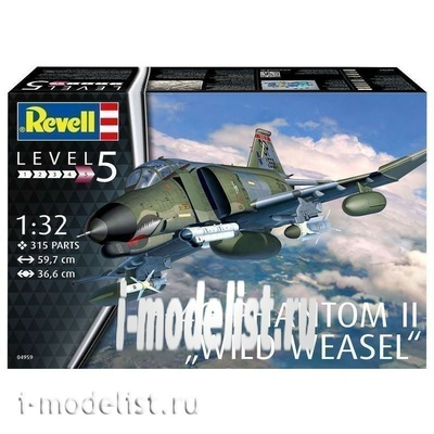 04959 Revell 1/32 Истребитель-бомбардировщик F-4G Phantom ВВС США