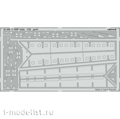 32459 1/32 Eduard photo etched parts for the F-100F flaps