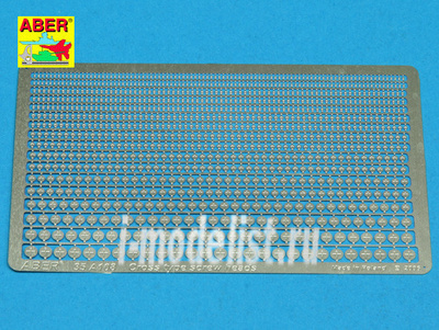 35 A108 Aber 1/35 Фототравление для Cross type screaw heads