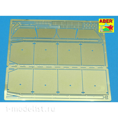 35 A054 Aber 1/35 Фототравление для PzKpfw III Side skirts