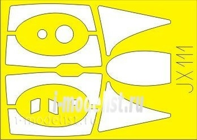 JX111 Eduard 1/32 Маска для MiGG-23MF Flogger B 