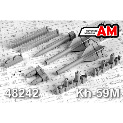 AMC48242 Advanced Modelling 1/48 Авиационная управляемая ракета Х-59М с АКУ-58