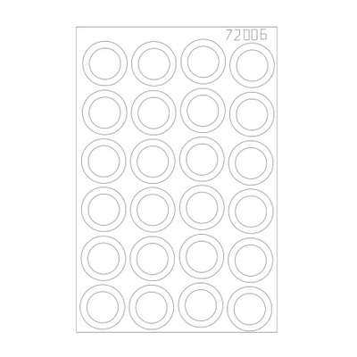 M72006 ColibriDecals 1/72 Маска для танка Т-90 / боевая машина поддержки танков (Звезда)