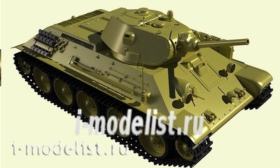 35158 Miniarm 1/35 Трофейная тип 34/76 m1940, конверсия включает точенный ствол и травление