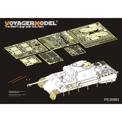 PE35983 Voyager Model 1/35 Panther D Late version Basic (Takom)