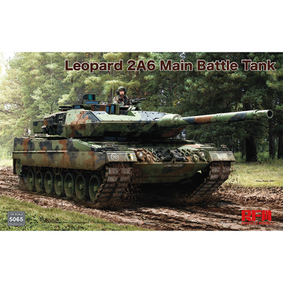 RM-5065 Rye Field Model 1/35 Немецкий основной боевой танк Leopard 2A6 с рабочими траками