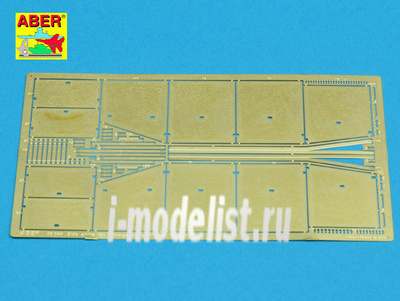 48 044 Aber 1/48 Фототравление для Side Skirts for german anti-tank self proppeled gun Sturmgeschütz III, Ausf.G - early