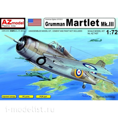 AZ7407 Azmodel 1/72 Grumman Martlet Mk.lll RAF