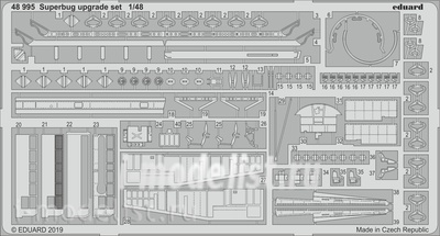 48995 Eduard 1/48 photo Etching for Superbug add-on kit