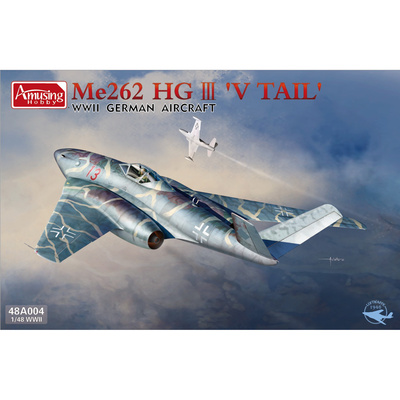 48A004 Amusing Hobby 1/48 Немецкий истребитель Me 262 HG III 'V Tail'