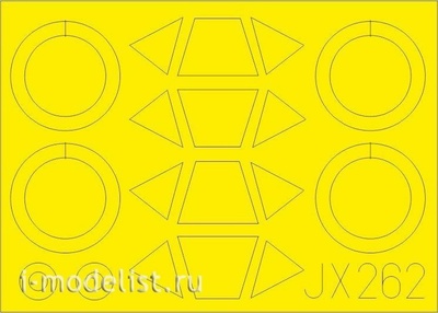 JX262 Eduard 1/32 Маска для PT-17 / N2S-3