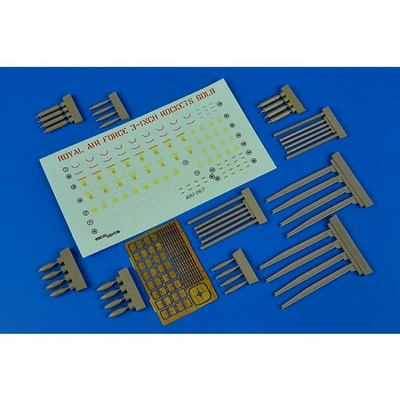 480 067 Aires 1/48 Ракеты R.A.F. 3-дюймовые 60-фунтовые