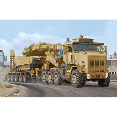 85502 HobbyBoss 1/35 M1070 Танковый тягач M1070 и полуприцеп M1000 HET