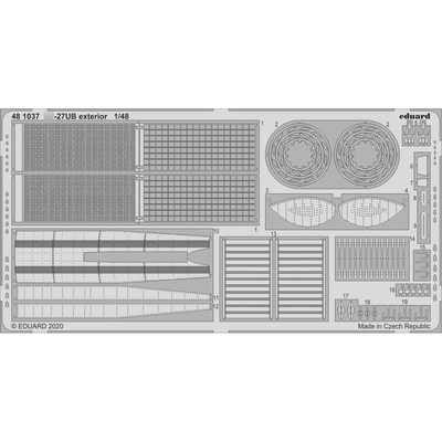 481037 Eduard 1/48 Фототравление для С-27УБ экстерьер