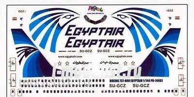 PD-14403 PasDecals 1/144 Декаль на Боинг 737-800 EGYPTAIR 