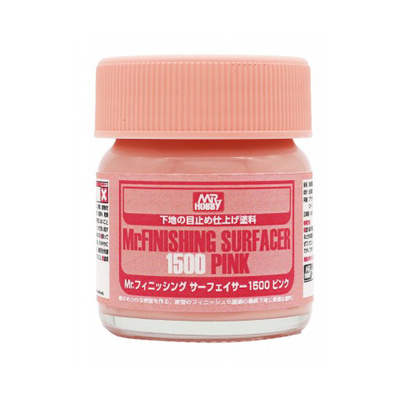 SF-292 Gunze Sangyo Грунтовка MR.HOBBY Mr. Finishing Surfacer 1500 PINK, 40 мл.