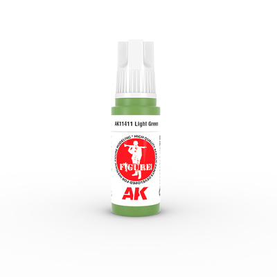 AK11411 AK Interactive Acrylic paint LIGHT GREEN – FIGURES (light green) 17 ml