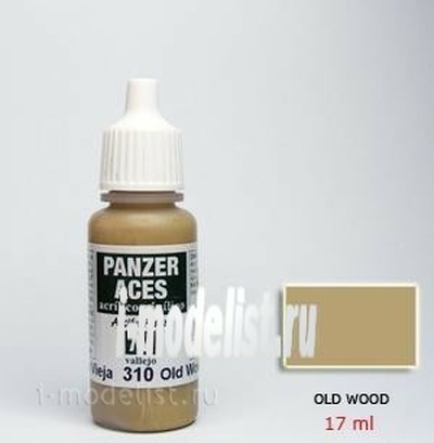 70310 Vallejo Краска акриловая `Panzer Aces` Старое дерево/Old wood
