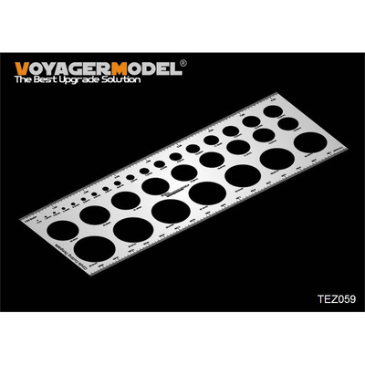 TEZ059 Voyager Model Трафарет для круговой резки