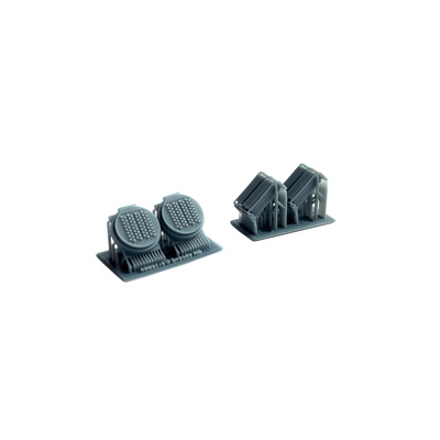 RS48057 Э.В.М. 1/48 Устройство выброса пассивных помех УВ-26М для модели вертолета Мu-8 (Звезда)
