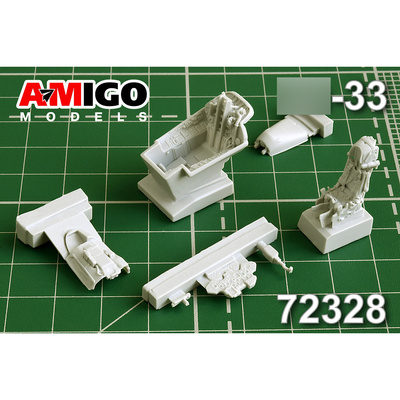 AMG72328 Amigo Models 1/72 Кабина самолёта для C-33 