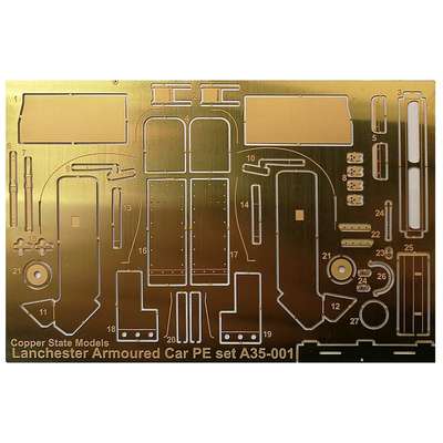 A35-001 Copper State Models 1/35 Фототравление для автомобиля 