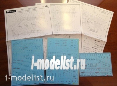 32006 Begemot 1/32 MiGG-29 технические надписи