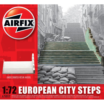 75017 Airfix 1/72 Неокрашенные ступени европейского города