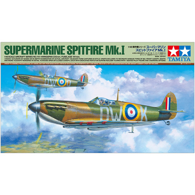 61119 Tamiya 1/48 Британский истребитель Supermarine Spitfire Mk.I