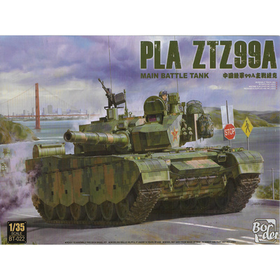 BT-022 Border Model 1/35 Основной боевой танк PLA ZTZ99A