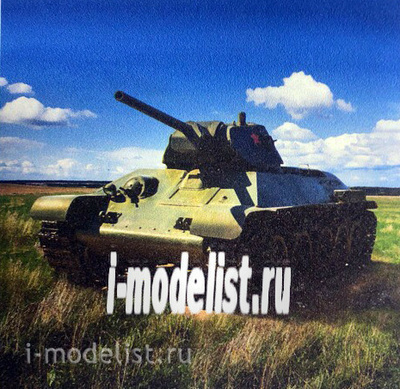 100003 Zebrano 1/100 Советский средний танк тип 34 образца 1941г.