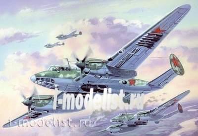 103 Um 1/72 Пикирующий бомбардировщик Пе-2 (серия 32)