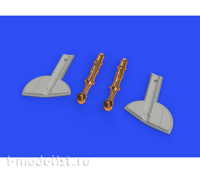 648589 Eduard 1/48 Add-on kit for Spitfire Mk. I, bronze chassis struts