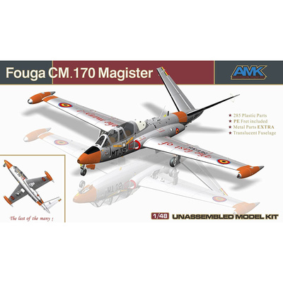 88004 AMK 1/48 Учебно-тренировочный самолёт Fouga CM 170 Magister