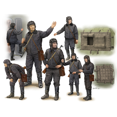 00434 Trumpeter 1/35 Soviet Soldier – Scud B Crew