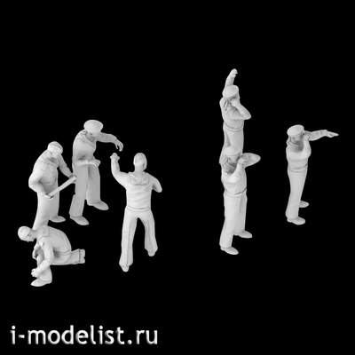 im144006 Imodelist 1/144 Figures of submariners 