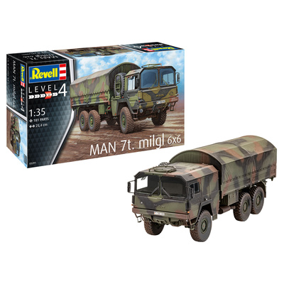 03291 Revell 1/35 Военный грузовик MAN 7t Milgl