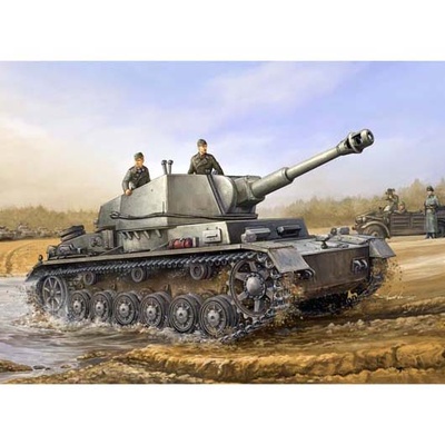 00374 Trumpeter 1/35 (Sd.Kfz.165/1)German Geschützwagen Iv b für 10.5 cm le F. H. 1