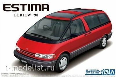 05753 Aoshima 1/24 Toyota Estima TCR11W '90