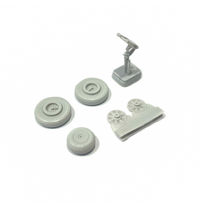 RS48010 Э.В.М. 1/48 Колёса и стойка шасси для MiGG-15