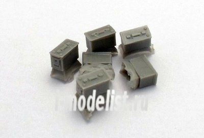 ZA35239 Zebrano 1/35 Короб для пулеметной ленты 12,7 мм (США современные), 6 штук