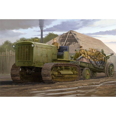 05538 Трубач 1/35 Советский трактор ЧТЗ-65 