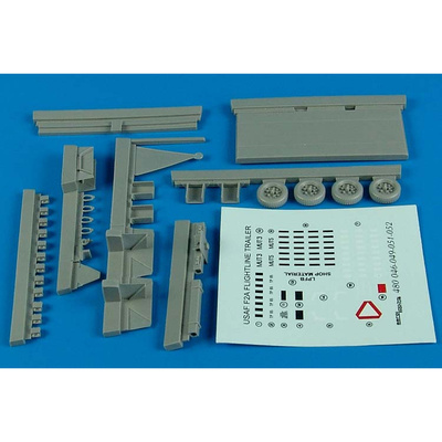 480 046 Aires 1/48 Прицеп Flightline F-2A (стальная платформа)