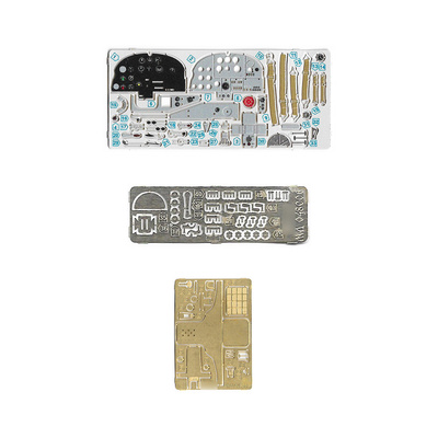 048006 Microdesign 1/48 set of photo etching of the cabin on the Il-2 from the Zvezda