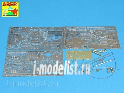 16 050 Aber 1/16 Фототравление для Tiger I, Ausf.E – Middle version (Basic set)