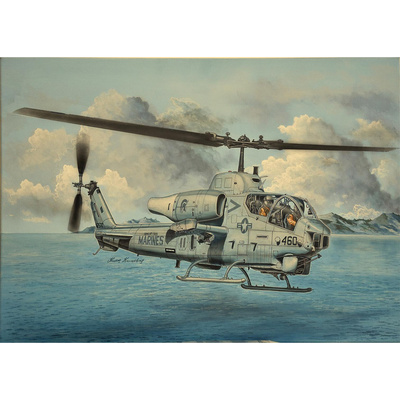 05117 Т$ач 1/35 Американский боевой вертолёт AH-1W Super Cobra (Turned Exhaust)